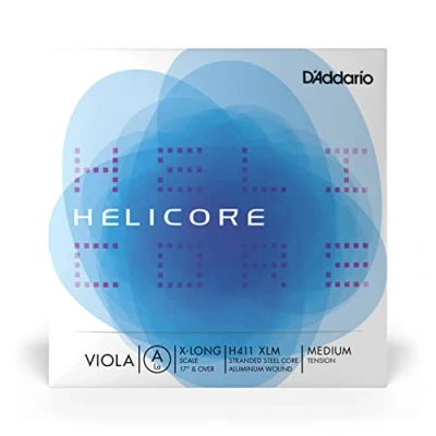 Image of D&#039;Addario Helicore Viola Single A String, Extra Long Scale, Medium Tension
