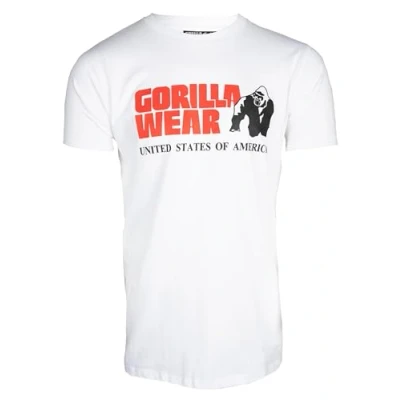 Image of GORILLA WEAR Classic T Shirt White