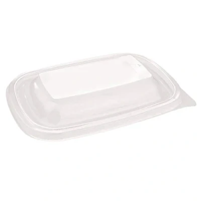 Image of FastPac Small Rectangular Food Container Lids 500ml/17oz (Pack of 300)