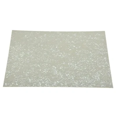 Image of Dopro Blank Guitar Bass Pickguard Material Scratch Plate Sheet 290x432mm Aged Pearl