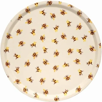 Image of Emma Bridgewater Bumblebee Round Birch Tray
