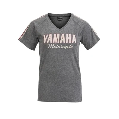 Image of Yamaha Ladies Brazoria Grey T Shirt Size M
