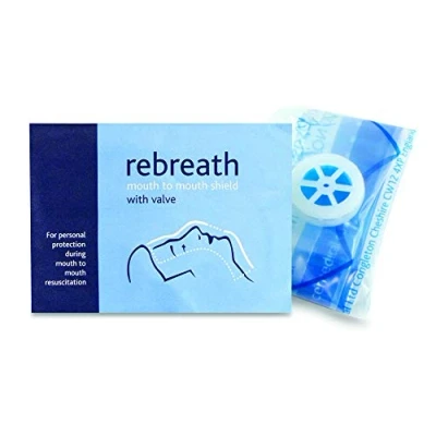 Image of Reliance Rebreath Mouth To Shield With One Way Valve (RL850)