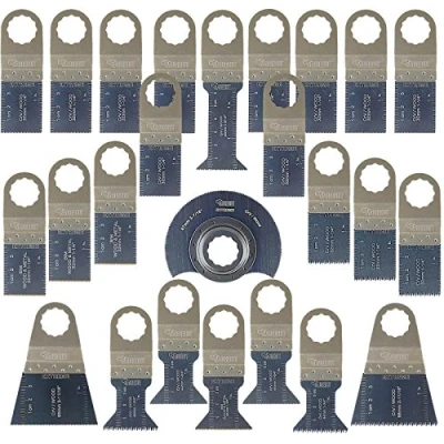 Image of 25 x SabreCut SCK25A Mix Blades Compatible with Fein SuperCut and Festool Vecturo (Non StarLock) Oscillating Multitool Multi Tool Accessories