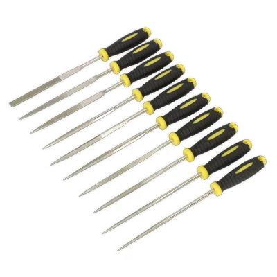 Image of Siegen Diamond Needle File Set 10pc 100mm