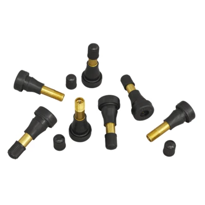 Image of Sealey Pack of 50 Snap in Tubeless High Pressure Tyre Valve TR600