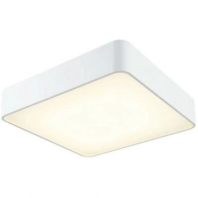 Image of Fusion Flush Ceiling 40cm Square, 2100lm, 35W LED 4000K White, Acrylic