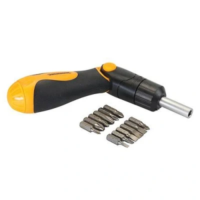 Image of Multi BIT Ratchet Screwdriver Hand Tool Screw Driver Tools 3 Way P111