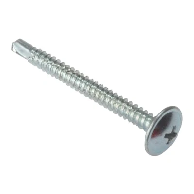 Image of Baypole Self Drill Screw Phillips Wafer Head ZP 4.8 x 60mm Box 100