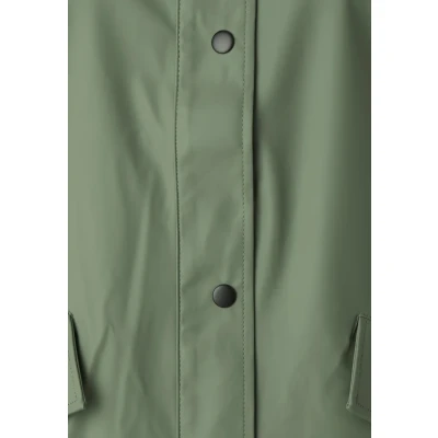 Image of ONLY Onlelisa Raincoat Parka, Women&#039;s, Size: XS, Agave green