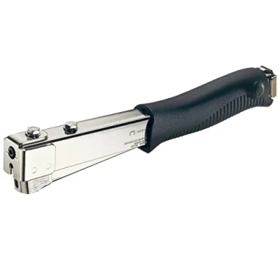 Image of Rapid R11 Hammer Tacker for Roofing/Membranes/Carpeting, Strong All Steel Construction, Stapler, Uses Flatwire Staples No. 140, 6 10mm, Blister Pack (20725902), Metal