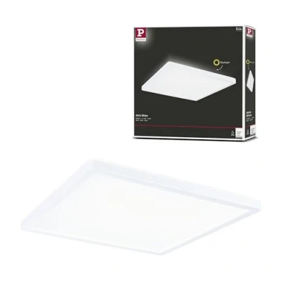 Image of Paulmann 71157 LED Panel Atria Shine Backlight IP44 Round 293mm 16W 1600lm 4000K White Ceiling luminaire