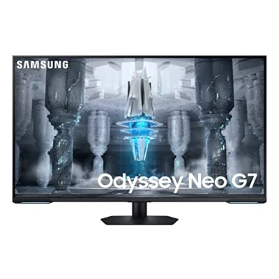 Image of Samsung Odyssey Neo G7 LS43CG700NUXXU 43&quot; 4K UHD Mini LED Smart Gaming Monitor 3840x2160, 144Hz, 1ms, HDMI 2.1, Full Platform, Speakers, Freesync Premium Pro