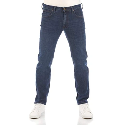 Image of Lee Men’s Jeans Daren Zip Fly, Regular Straight Fit, Leg