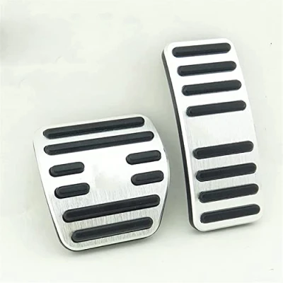 Image of Car Pedals,for Smart,fortwo,forfour 451 453 2007 2018, Brake Accelerator Gas Foot Pedal Cover Rest Pedals Plate