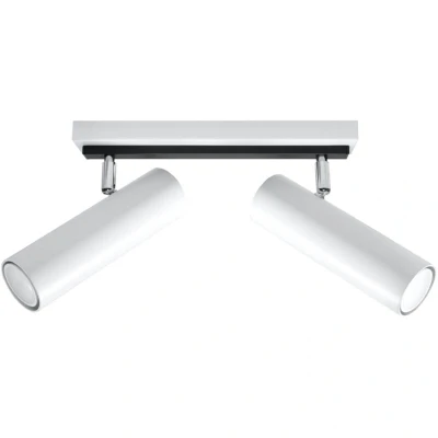 Image of Direzione 2 Light Spotlight Bar White, GU10