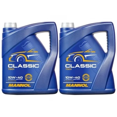 Image of Mannol Classic 10W40 A3/B4 Semi Synthetic Engine Oil, 502.00 505.00 229.1, 10 Litres