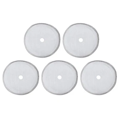 Image of 5Pcs French Press Filters 304 Stainless Steel Replacement Screen Reusable Mesh for Coffee Makers Tea Machines(Small)