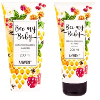 Image of Anwen Odżywka Bee My Baby do włosów dla dzieci 200ml