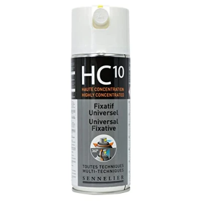 Image of Sennelier : HC10 Universal Aerosol Fixative 400ml Ship by Road Only