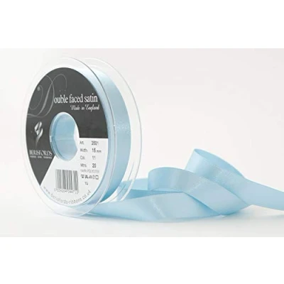 Image of Berisfords Ribbon, Saxe, 20m
