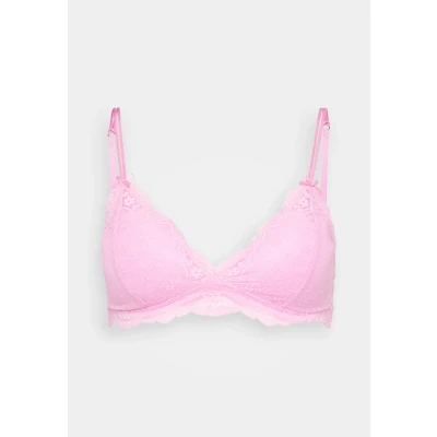 Image of Lindex Bralette Valerie Triangle bra, Women&#039;s, Size: 18/20, Light pink