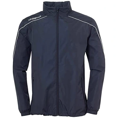 Image of Uhlsport Stream 22 All Weather Jacket Navy/White, Size 104