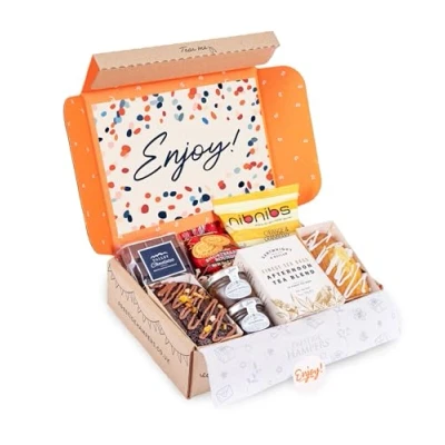 Image of Afternoon Tea Gift Gifts Hampers For Birthday Postal Hamper Letterbox