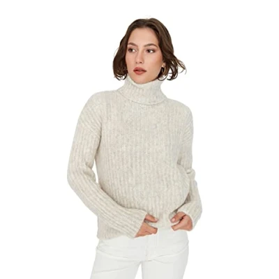 Image of Trendyol Sweater Ecru Regular