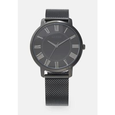 Image of Guess Tucker Watch, Men&#039;s, Size: One Size, Black
