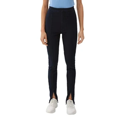 Image of Q/S by s.Oliver Women&#039;s Jeans Trousers, Sadie Skinny Fit, Blue, 32W x 32L