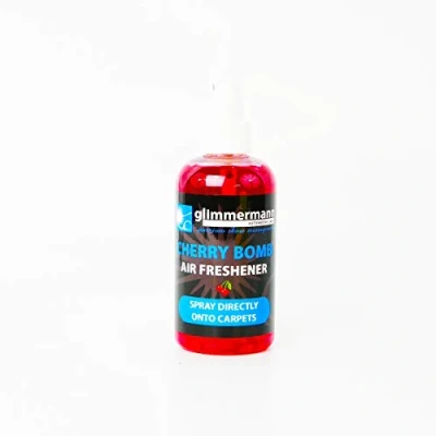 Image of Glimmermann Products Cherry Bomb Air Freshener Long Lasting Spray Odour Eliminator Mist Car Valeting (250ml)