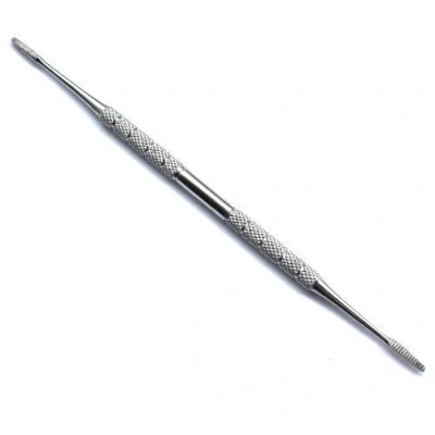 Image of IMKRC® Double Ended Toe Nail File, for Ingrown Nails, Stainless Steel, CE