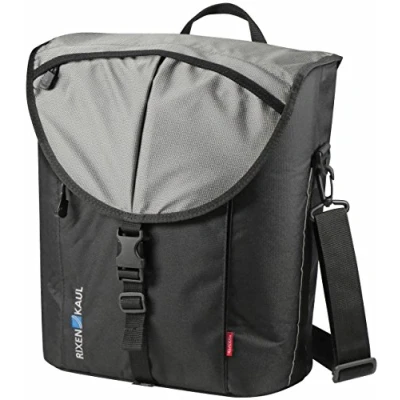 Image of KLICKfix Luggage Carrier Cita Vario Black/Silver Coloured 16 x 30 35 CM, 20 Litres, 0264VAR