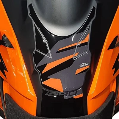 Image of Resin Bike Motorcycle 3D Stickers Compatible with KTM 1290 Super Adventure S 2021. Tank Pad Protection from Bumps and Scratches. Sticker Gadget Moto