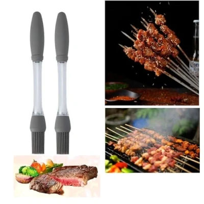 Image of Baking Brush,Silicone basting Brush,Oil Brush,Egg wash Brush,Pastry Brushes,Silicone Pastry Brush, Grilling BBQ Brushes for Cooking Kitchen Gadget Home Outdoor Use (2PC)