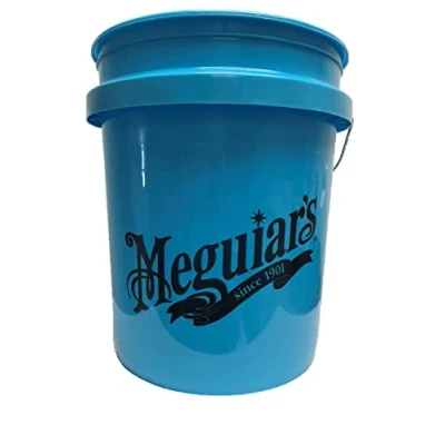 Image of Meguiar&#039;s RG206 Blue Hybrid Ceramic Large Car Wash Bucket 5US Gallon (Grit Guard compatible / sold separately)