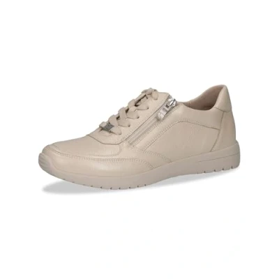 Image of CAPRICE Women&#039;s 9 23750 42 Sneaker, Ecru Pearl Deer, 3.5 UK