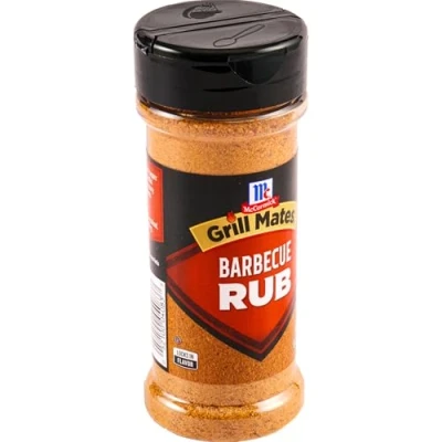 Image of McCormick Grill Mates Barbecue Rub, 6 oz