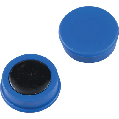 Image of Offis 20MM Whiteboard Magnets Blue (Pack 10)