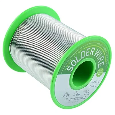 Image of 1.2mm 18SWG Lead Free Solder Wire 100g