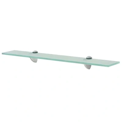 Image of vidaXL Floating Shelf Glass 60x20 cm 8 mm