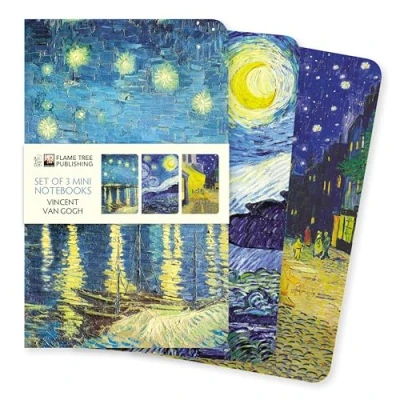 Image of Vincent van Gogh Set of 3 Mini Notebooks (Mini Notebook Collections)