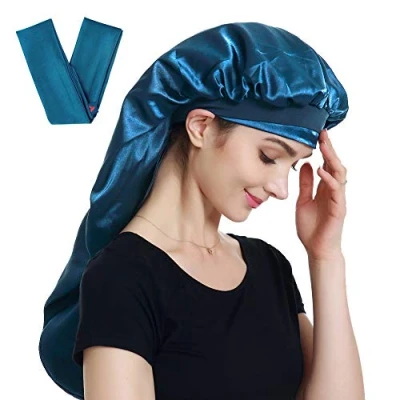 Image of Alnorm Satin Bonnet Extra Large for Braids Long Sleeping Cap