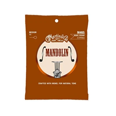Image of Martin Mandolin Monel Wound 8 Strings, Medium (M465) Med