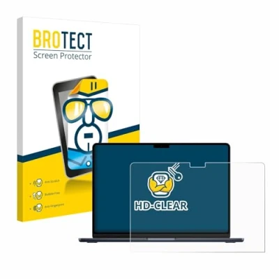 Image of brotect Screen Protector compatible with Apple MacBook Air 13&quot; M3 2024 HD Clear Protection Film
