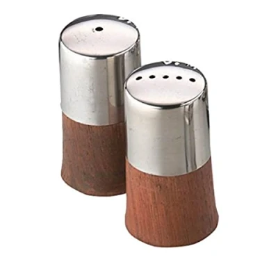 Image of Zodiac 1602 Condiment Set Wood Base 6 cm