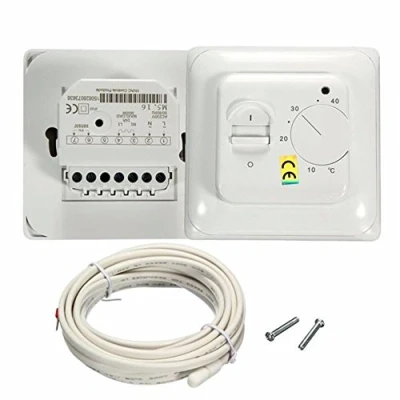 Image of Room Premium Underfloor Heating Air Conditioning Thermostat Temperature Control Switch 16 A 230 V White