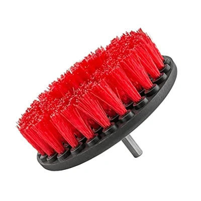 Image of Chemical Guys Acc_201_Brush_HD Heavy Duty Tile, Grout, Stone with Drill Attachment, (Old Version) Red