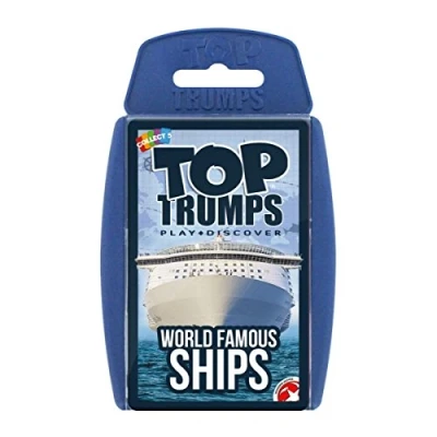 Image of World Famous Ships Top Trumps Card Game